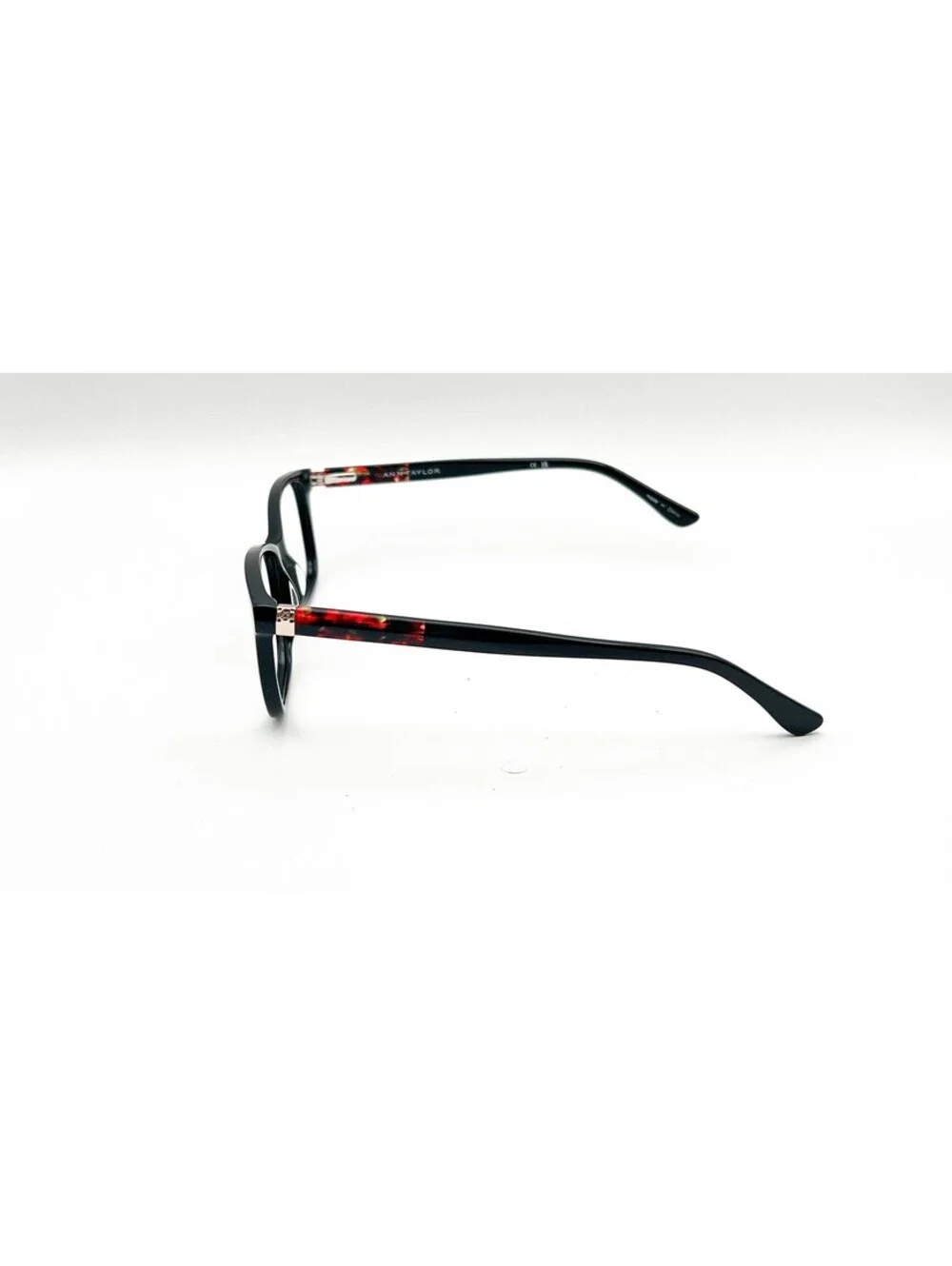 Ann Taylor At322 C01 Black/Red Tortoise Authentic Eyeglasses 53-16-135